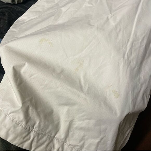 The North Face Womens White, Yellow and Gray Full Zip Rain Jacket Size Medium - Picture 5 of 7